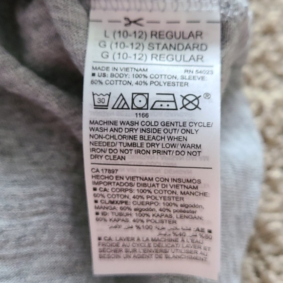 NWT boys long sleeve shirt size 10/12 - Picture 7 of 8